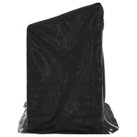 Produktbild för Vedställ med regnskydd 200,5x60,5x110,5 cm galvaniserat stål