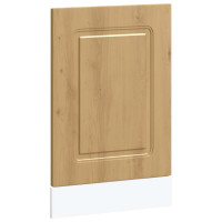 Produktbild för Diskmaskinspanel Kalmar artisan ek 45x1,5x57 cm konstruerat trä