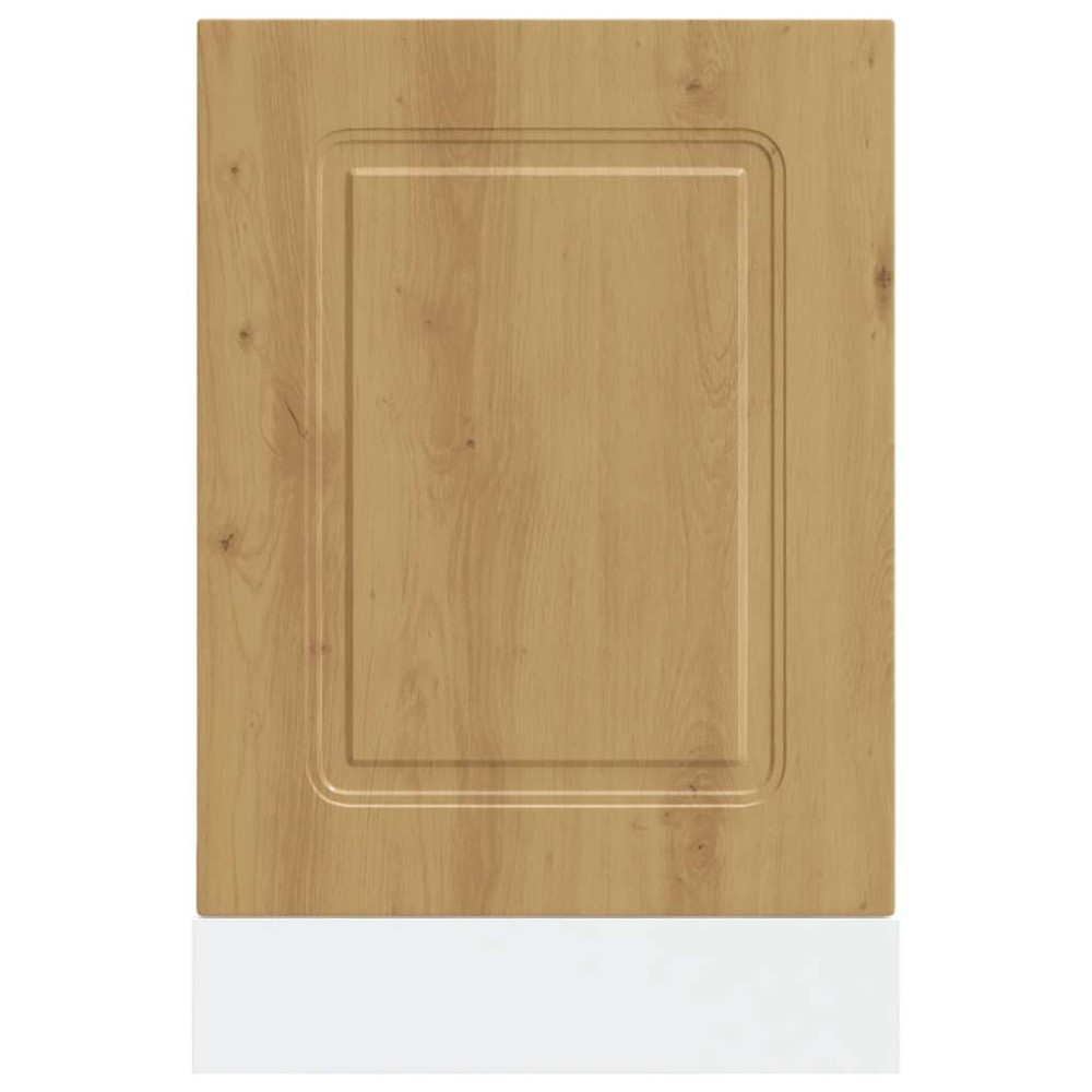 Produktbild för Diskmaskinspanel Kalmar artisan ek 45x1,5x57 cm konstruerat trä