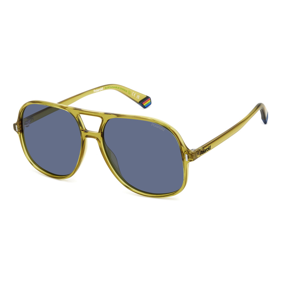 Produktbild för POLAROID PLD6217S40G - Solglasögon Unisex (57/15/140)