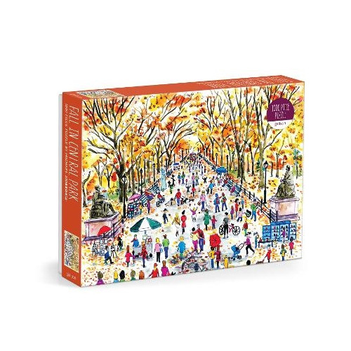 MacMillan Ltd NON Books Michael Storrings Fall in Central Park 1000 Piece Puzzle (bok, eng)