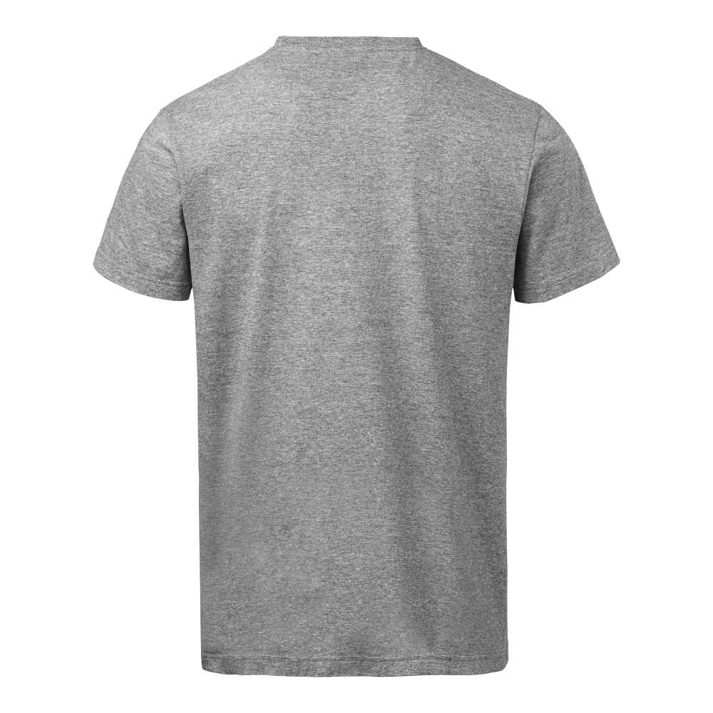 Produktbild för Basic T-shirt Medium greymelange Unisex