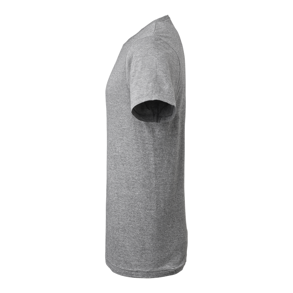 Produktbild för Basic T-shirt Medium greymelange Unisex