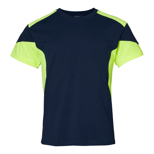 Top Swede 210 T-shirt Navy/fluorescent yellow Male