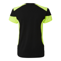 Produktbild för 211 T-shirt w Black/fluorescent yellow Female