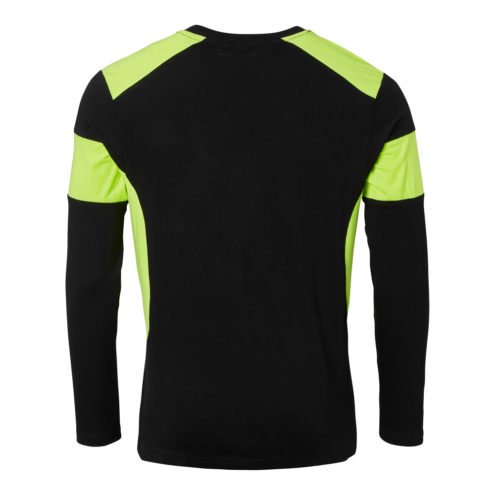 Produktbild för 212 T-shirt Black/fluorescent yellow Unisex