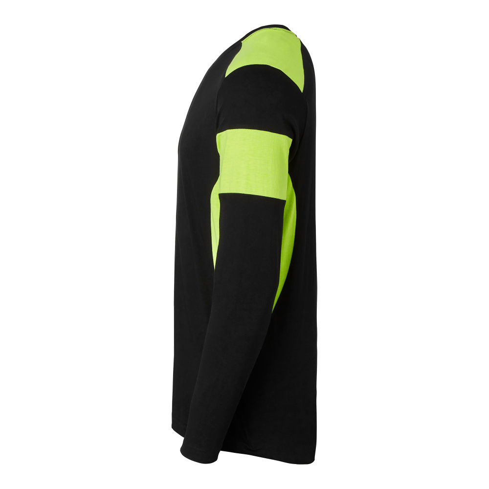 Produktbild för 212 T-shirt Black/fluorescent yellow Unisex