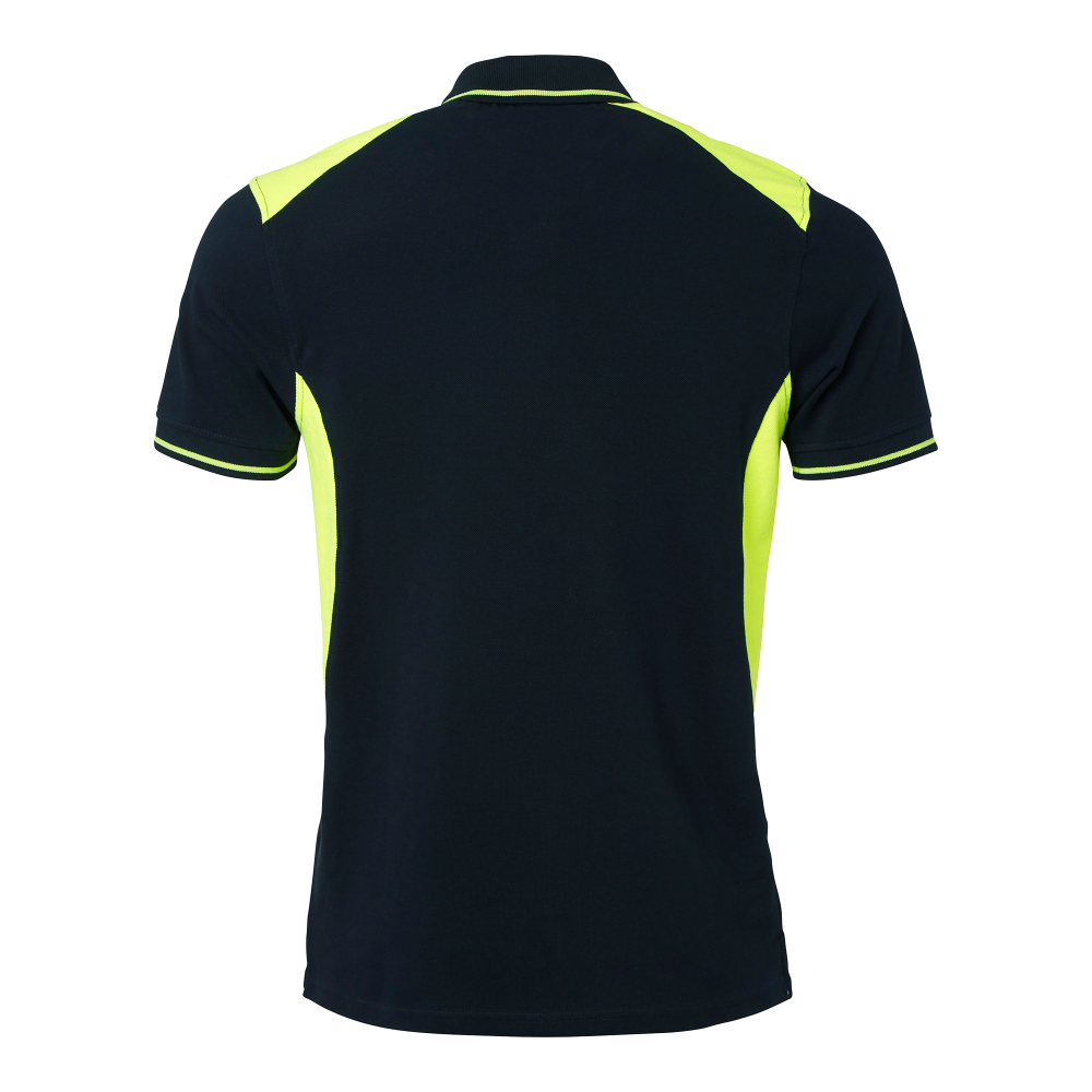 Produktbild för 213 Polo Navy/fluorescent yellow Male