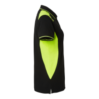 Produktbild för 214 Polo w Black/fluorescent yellow Female