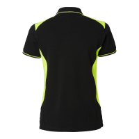 Produktbild för 214 Polo w Black/fluorescent yellow Female