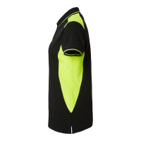 Produktbild för 214 Polo w Black/fluorescent yellow Female
