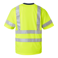 Produktbild för 224 T-shirt Fluorescent yellow Unisex
