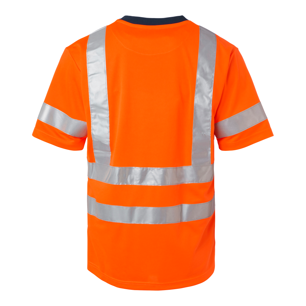 Produktbild för 224 T-shirt Fluorescent orange Unisex