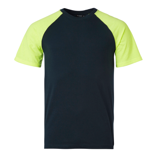 Top Swede 225 T-shirt Navy/fluorescent yellow Unisex