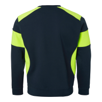 Produktbild för 221 Sweat Navy/fluorescent yellow Unisex