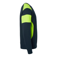 Produktbild för 221 Sweat Navy/fluorescent yellow Unisex