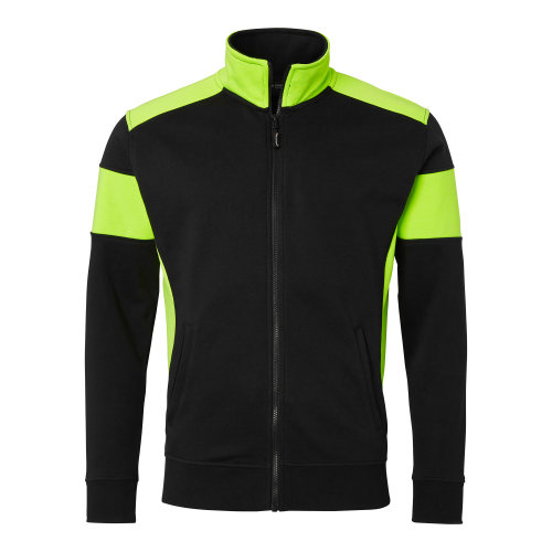 Top Swede 223 Sweat Black/fluorescent yellow Unisex