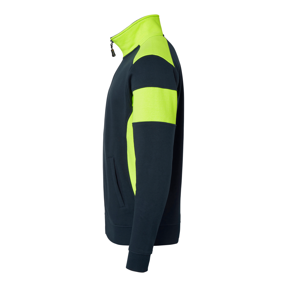 Produktbild för 223 Sweat Navy/fluorescent yellow Unisex