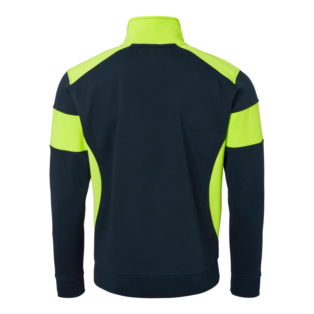 Produktbild för 223 Sweat Navy/fluorescent yellow Unisex