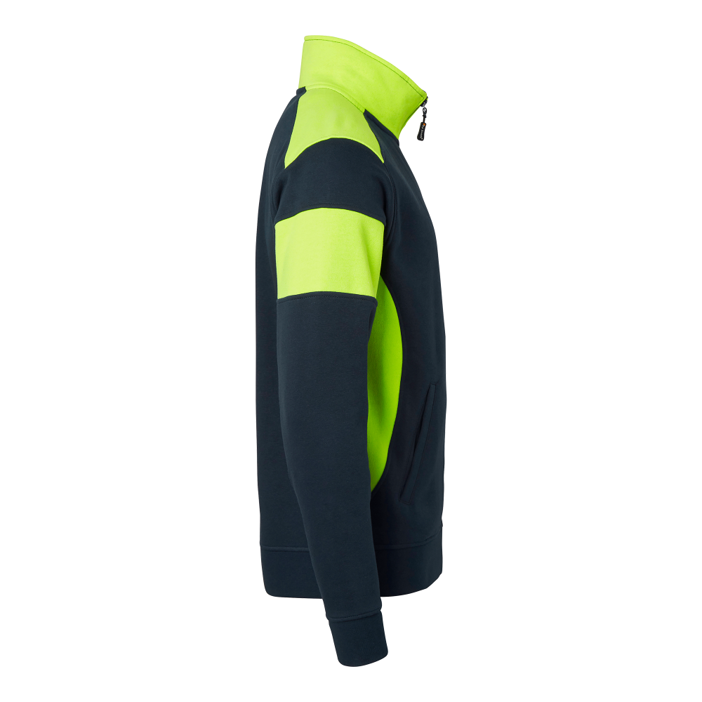 Produktbild för 223 Sweat Navy/fluorescent yellow Unisex