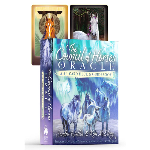 Sandra Wallin The Council of Horses Oracle: A 40-Card Deck and Guidebook