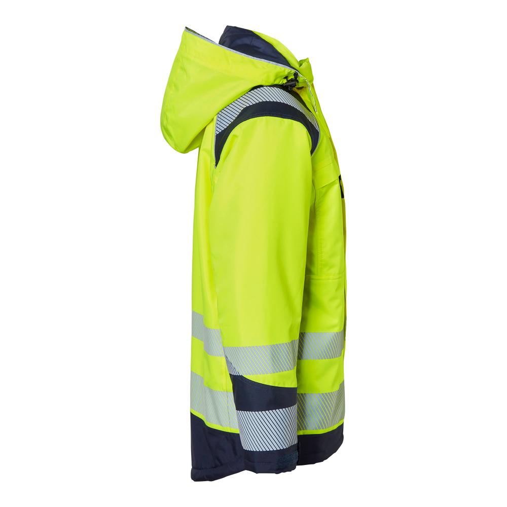 Produktbild för 120 Jacket Fluorescent yellow/navy Unisex