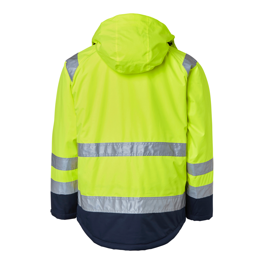 Produktbild för 122 Jacket Fluorescent yellow/navy Unisex