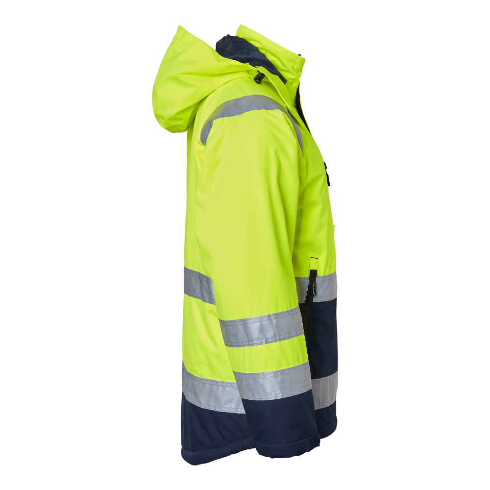 Produktbild för 122 Jacket Fluorescent yellow/navy Unisex