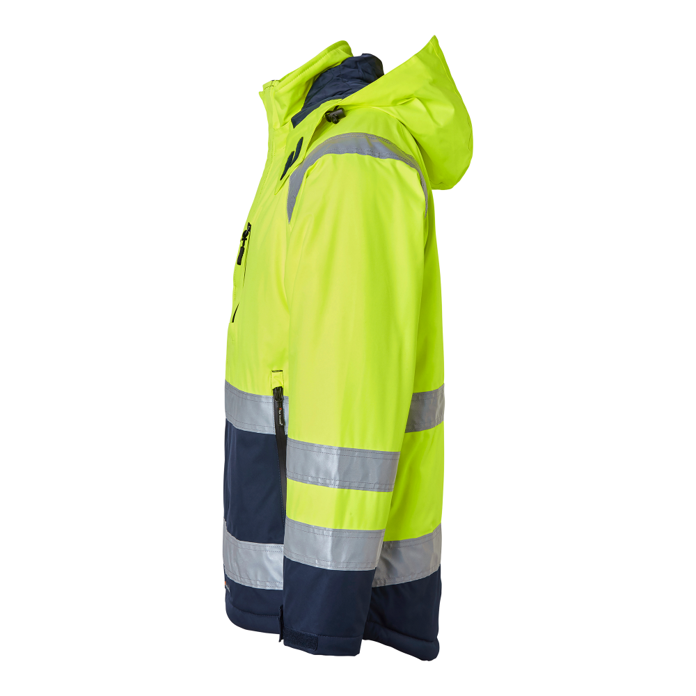 Produktbild för 122 Jacket Fluorescent yellow/navy Unisex
