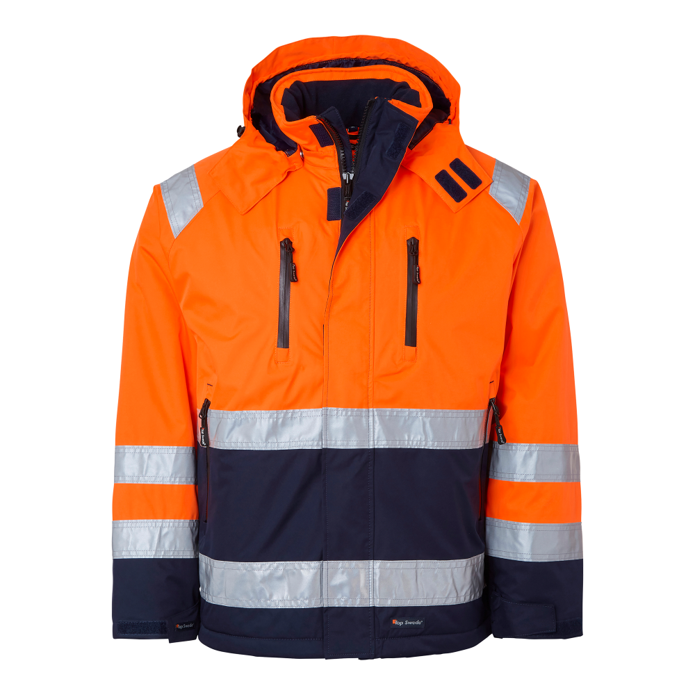 Produktbild för 122 Jacket Fluorescent orange/navy Unisex