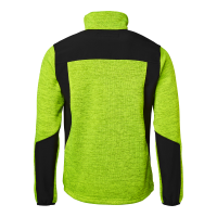 Produktbild för 123 Fleece Yellow melange/black Unisex