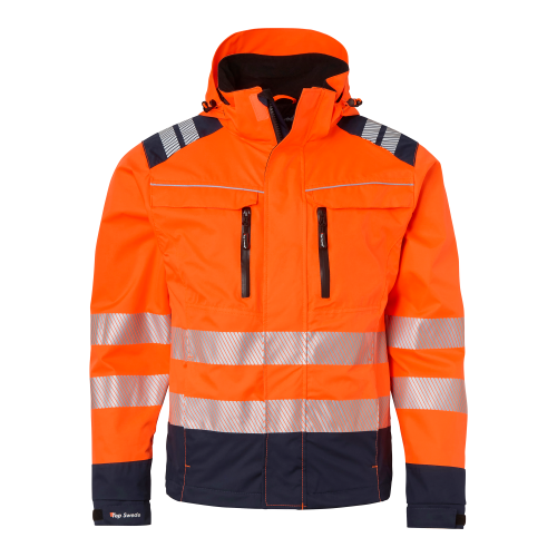 Top Swede 130 Jacket Fluorescent orange/navy Unisex