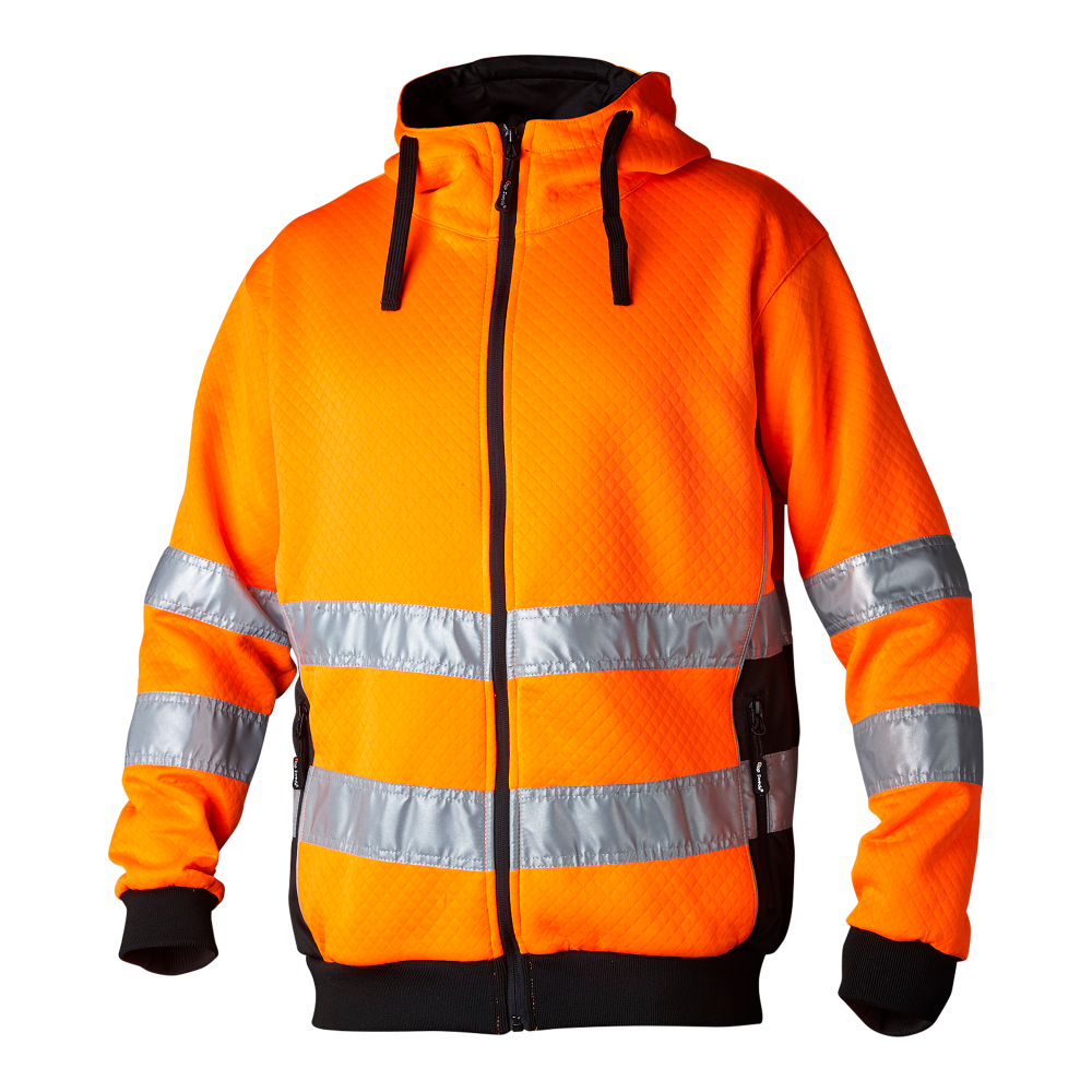 Produktbild för 133 Sweat Fluorescent orange/black Unisex
