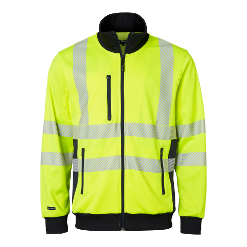 Top Swede 1529 Sweat Fluorescent yellow/navy Unisex