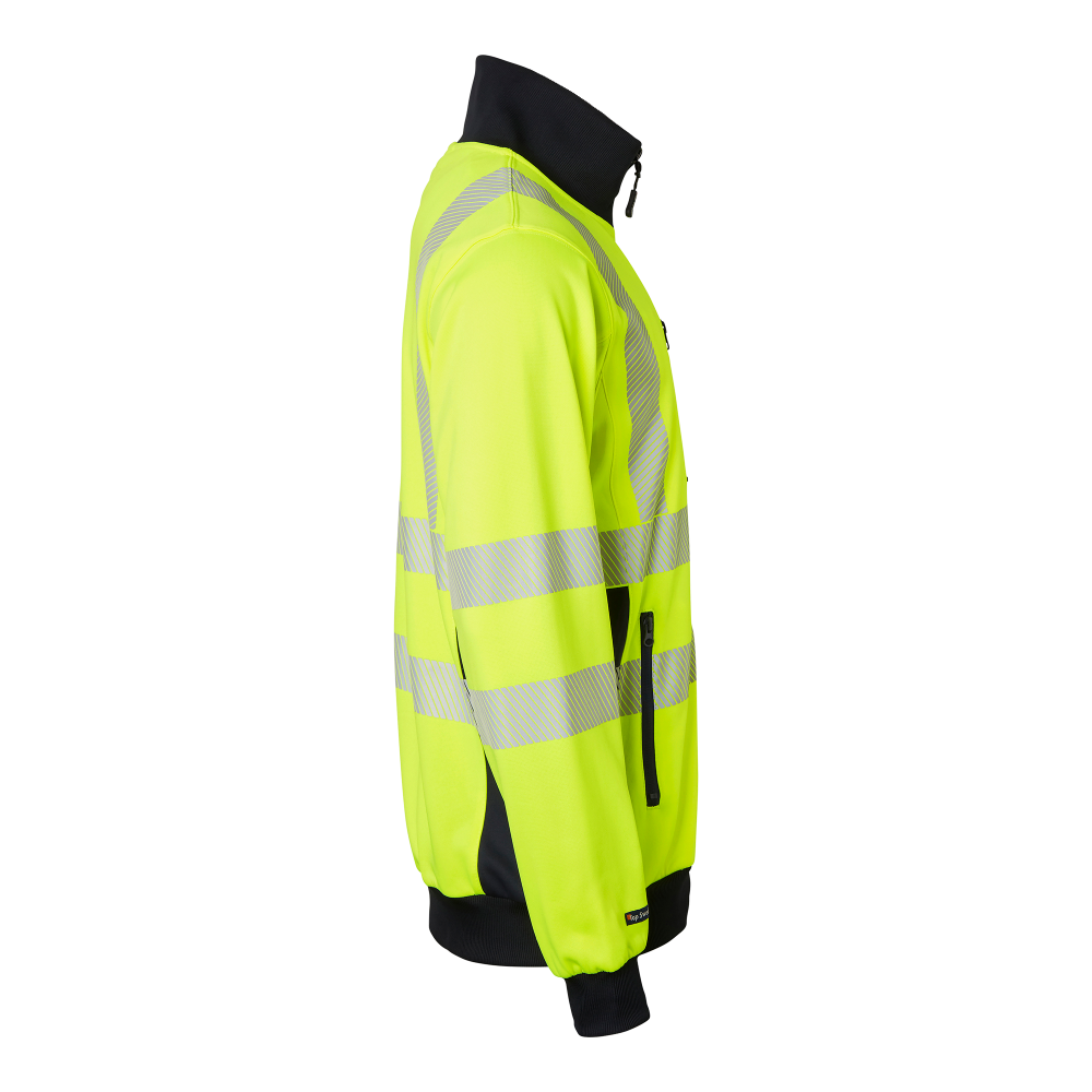 Produktbild för 1529 Sweat Fluorescent yellow/navy Unisex