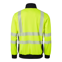 Produktbild för 1529 Sweat Fluorescent yellow/navy Unisex