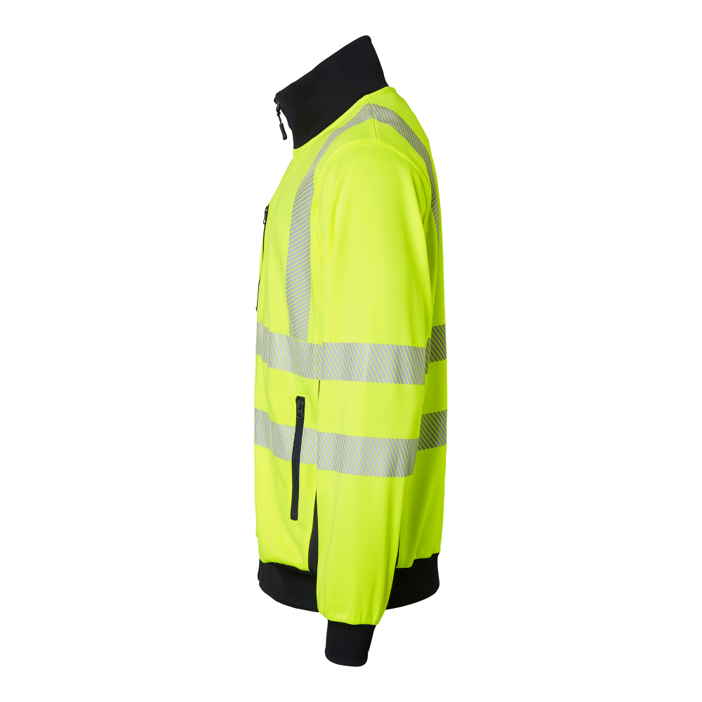 Produktbild för 1529 Sweat Fluorescent yellow/navy Unisex