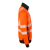 Produktbild för 1529 Sweat Fluorescent orange/navy Unisex