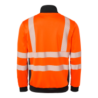 Produktbild för 1529 Sweat Fluorescent orange/navy Unisex