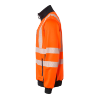 Produktbild för 1529 Sweat Fluorescent orange/navy Unisex