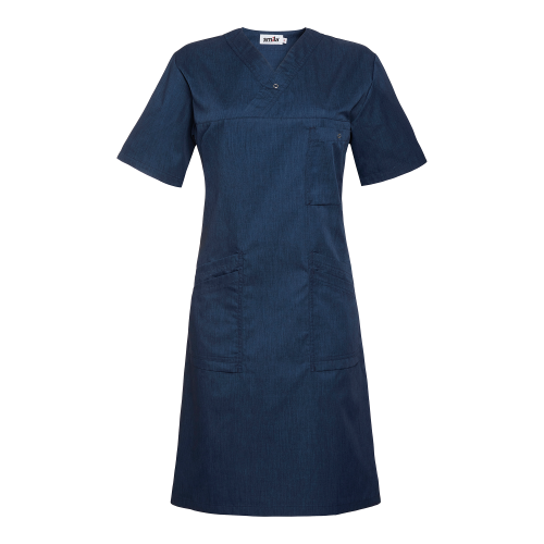 South West Maja Dress w Blue melange Female