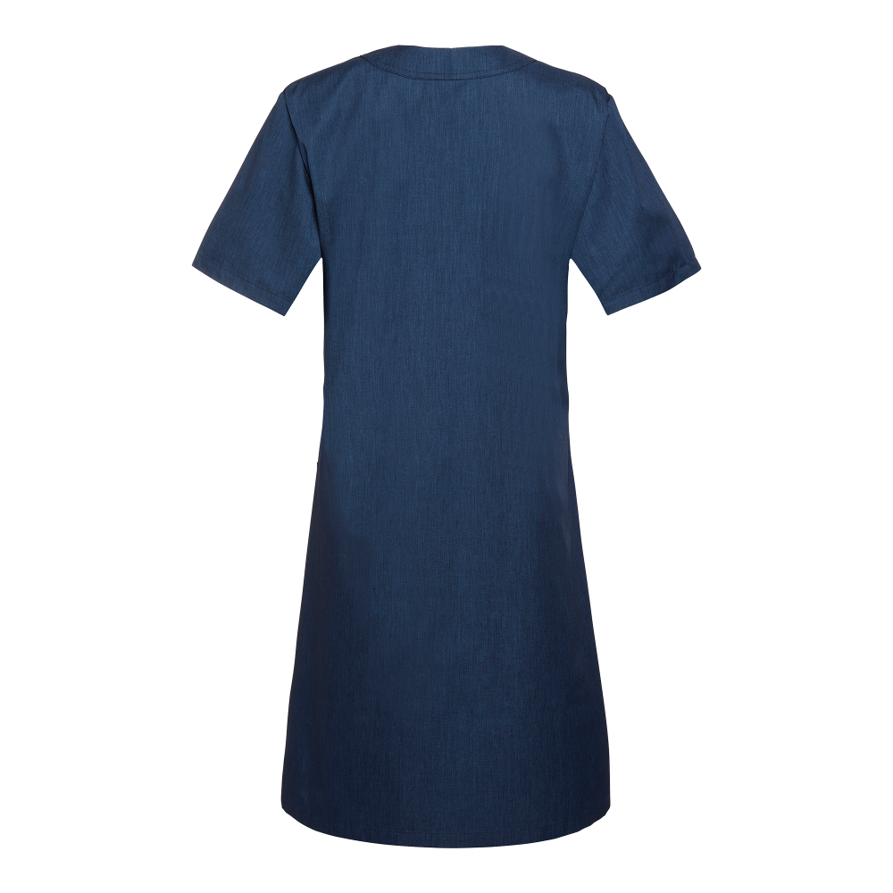 Produktbild för Maja Dress w Blue melange Female