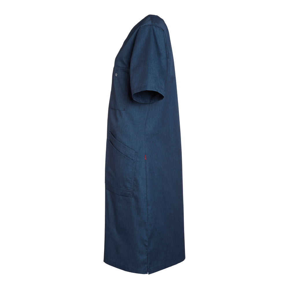Produktbild för Maja Dress w Blue melange Female