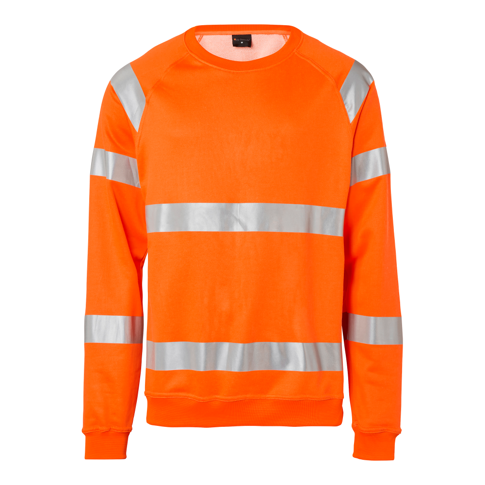 Produktbild för 169 Sweat Fluorescent orange Unisex