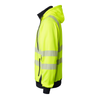 Produktbild för 1729 Sweat Fluorescent yellow/navy Unisex