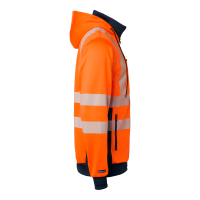 Produktbild för 1729 Sweat Fluorescent orange/navy Unisex