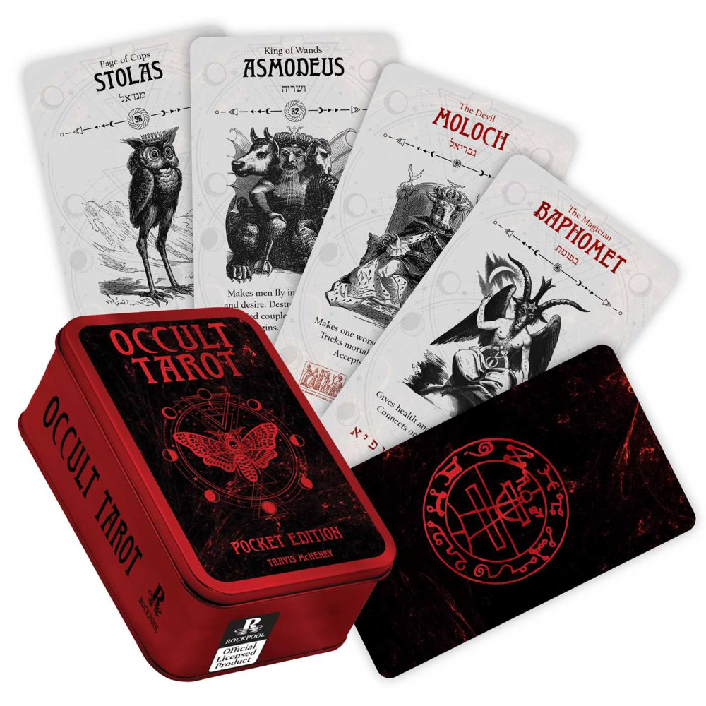 Produktbild för Occult Tarot Pocket Edition