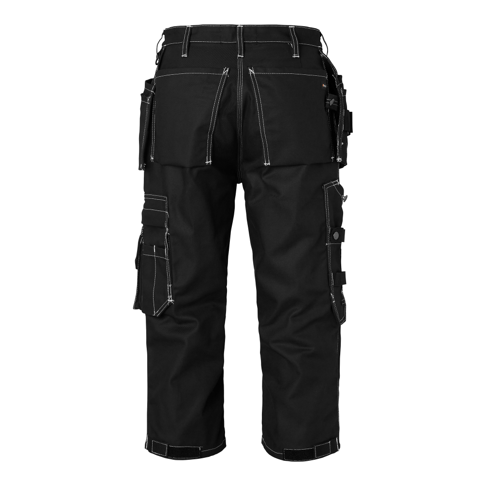 Produktbild för 233 Craftsmen 3/4 Trousers Black Male