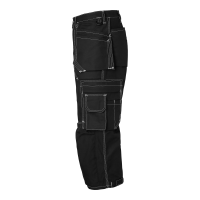 Produktbild för 233 Craftsmen 3/4 Trousers Black Male