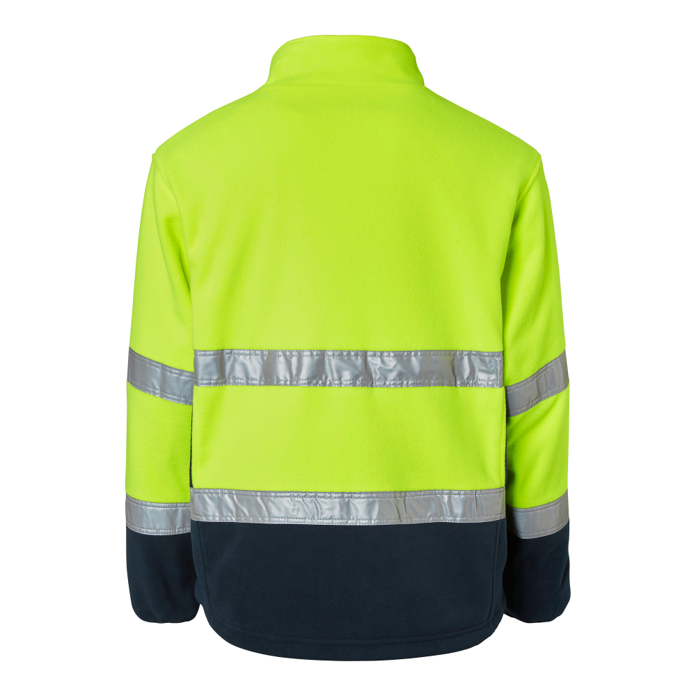 Produktbild för 264 Fleece Fluorescent yellow/navy Unisex